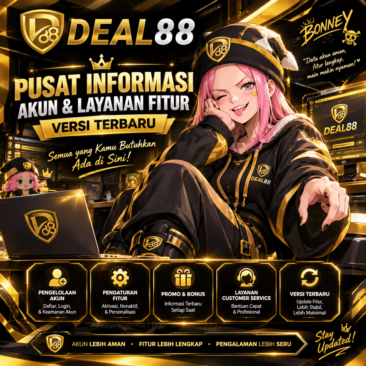 Paket premium DEAL88 untuk member setia